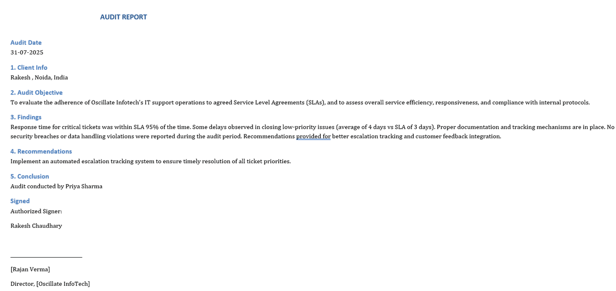 Excel Automated Document Generator
