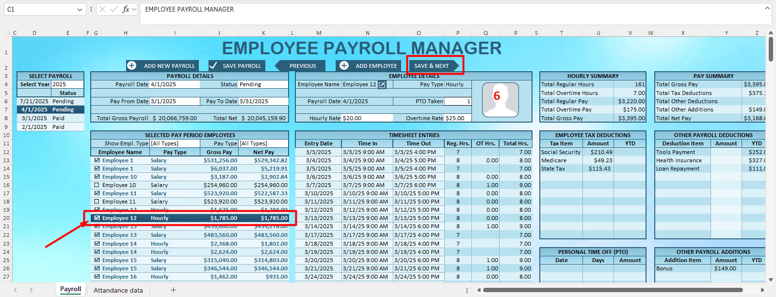 Payroll Payment Done – Payroll Manager
